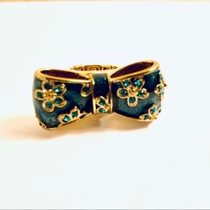 Betsey Johnson Bow Cocktail Ring